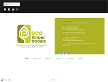 Tablet Screenshot of ecotimbertraders.co.za